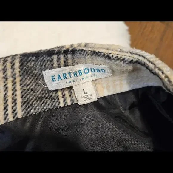 Earthbound Trading Co. Plaid  Wool Skirt - Size Large - Picture 3 of 6